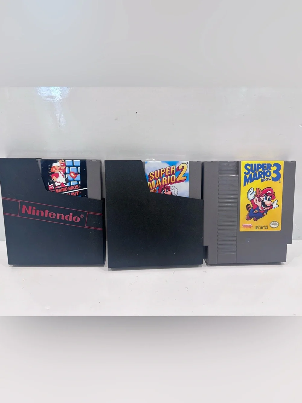 Nintendo Super Mario Bros. 3 game set NES Cartridge super Mario/duck hunt, 2 & 3